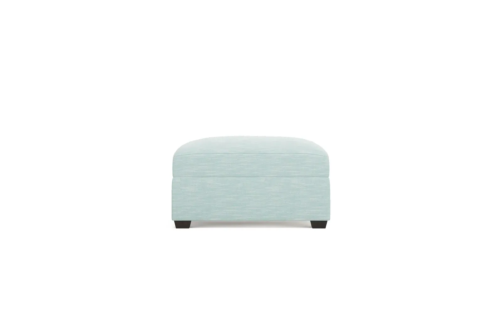 Avery Performance Ottoman - Sea Mint
