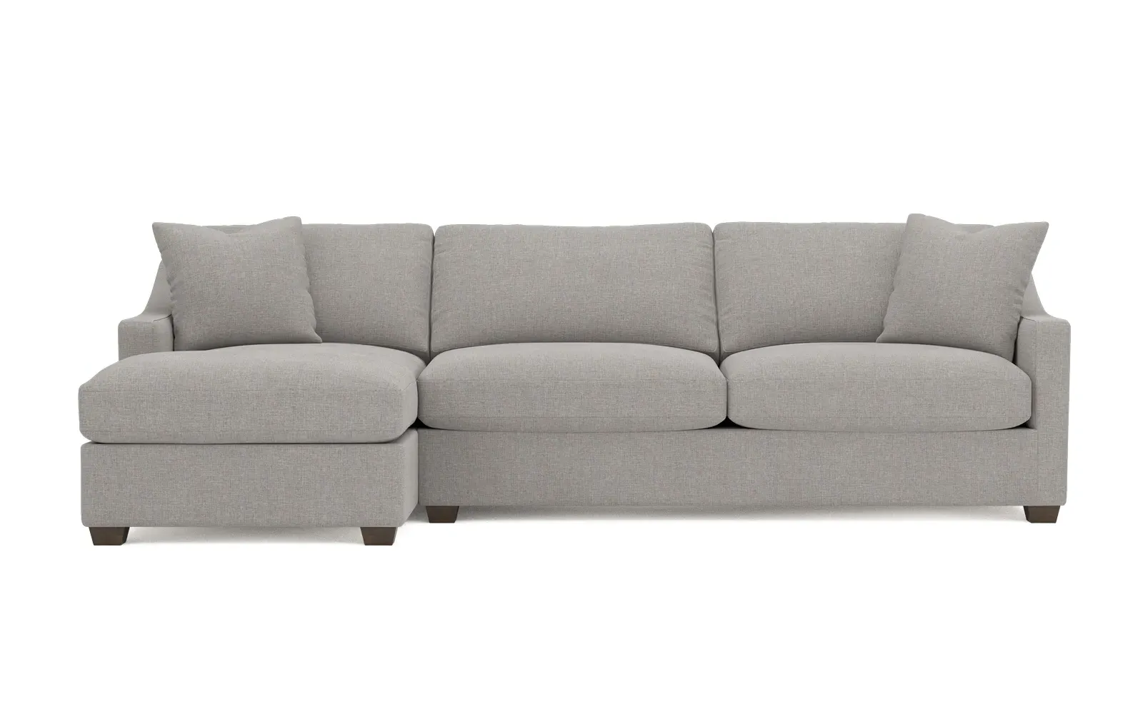 Avery Right Chaise Sectional - Pebble