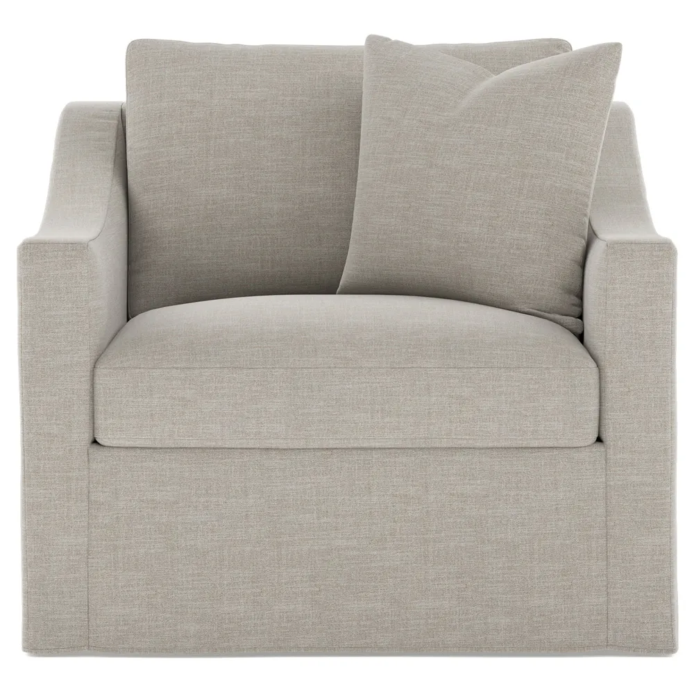 Avery Slipcovered Chair - Dove