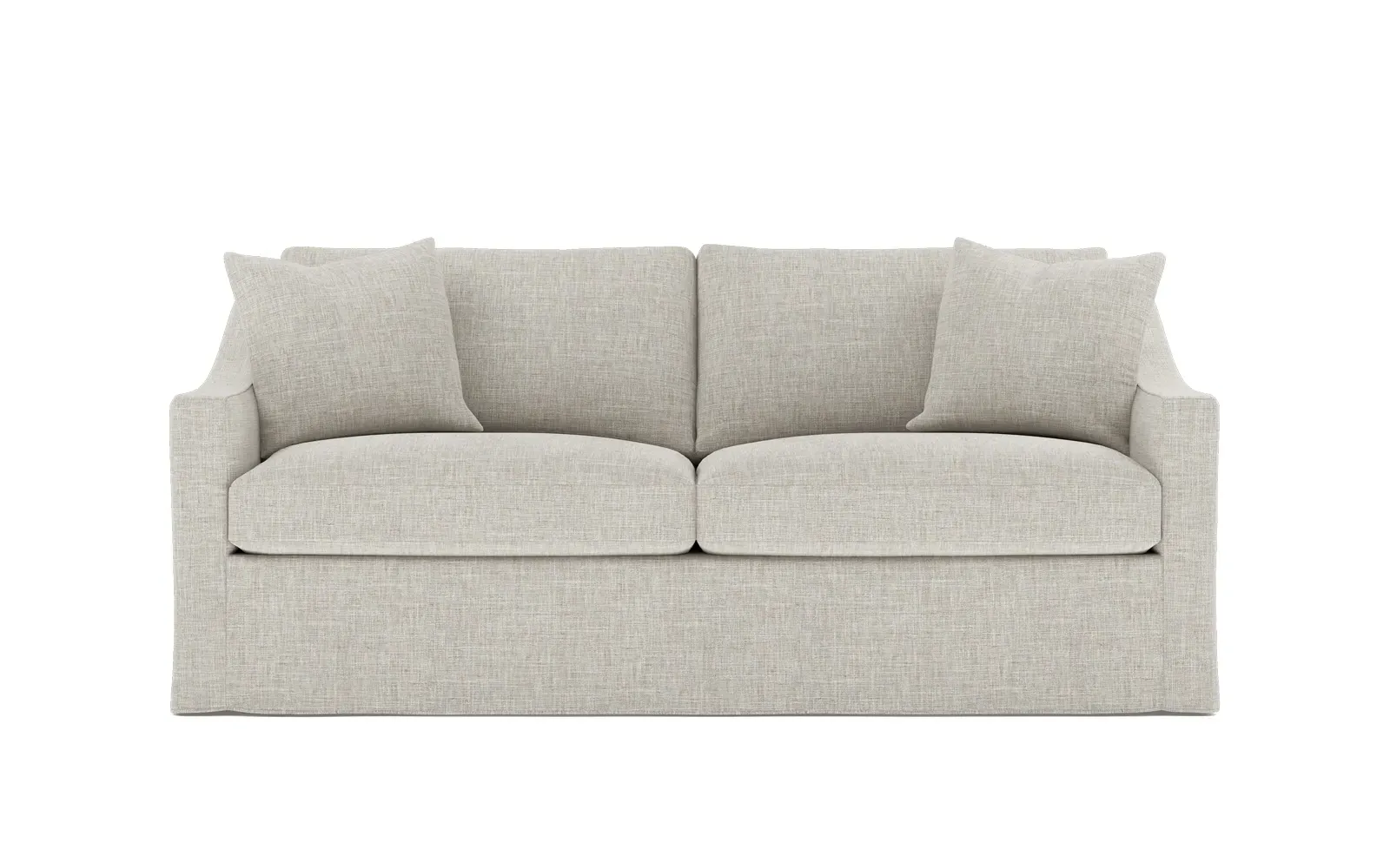 Avery Slipcovered Sofa - Fog