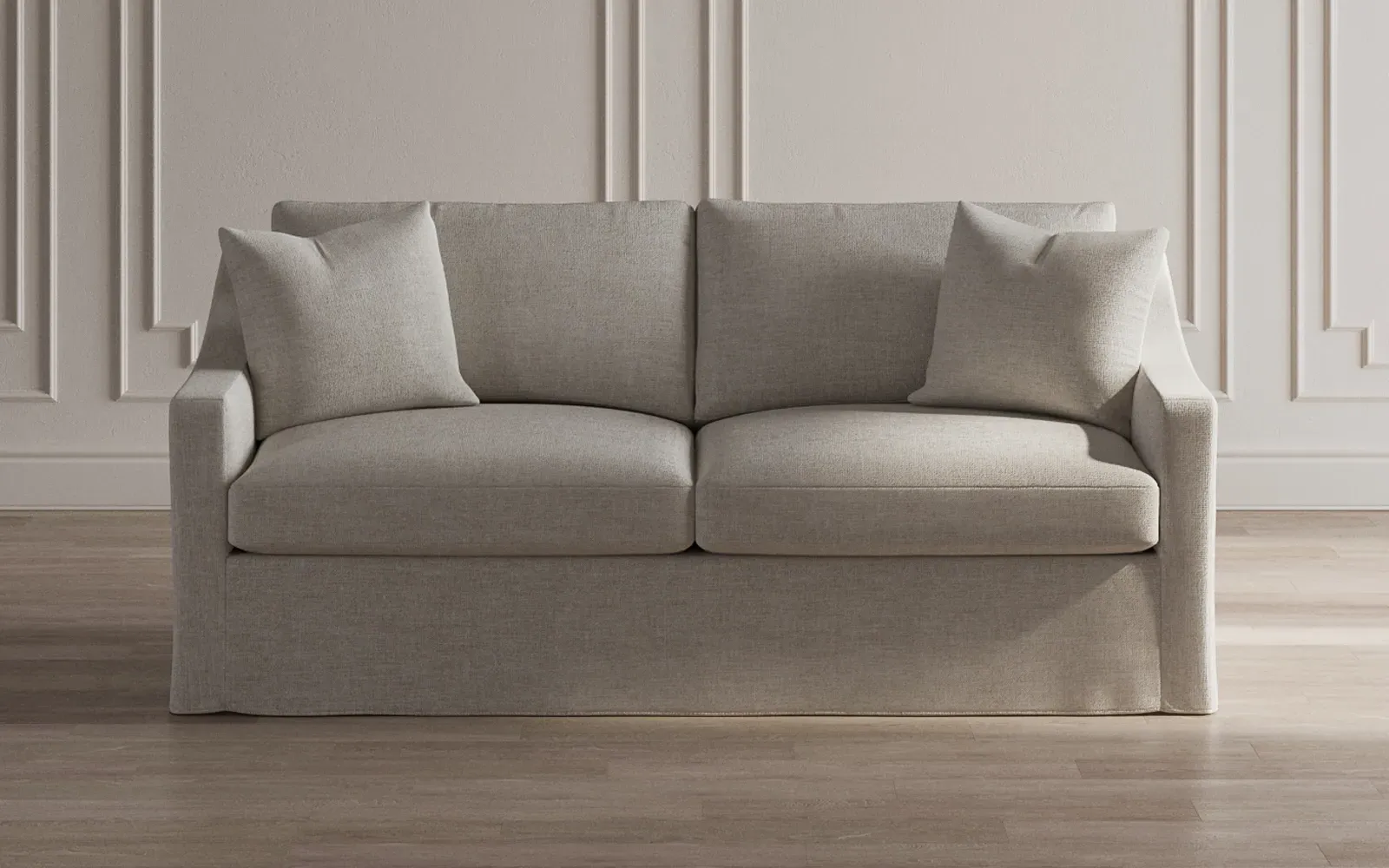 Avery Slipcovered Sofa - Sand