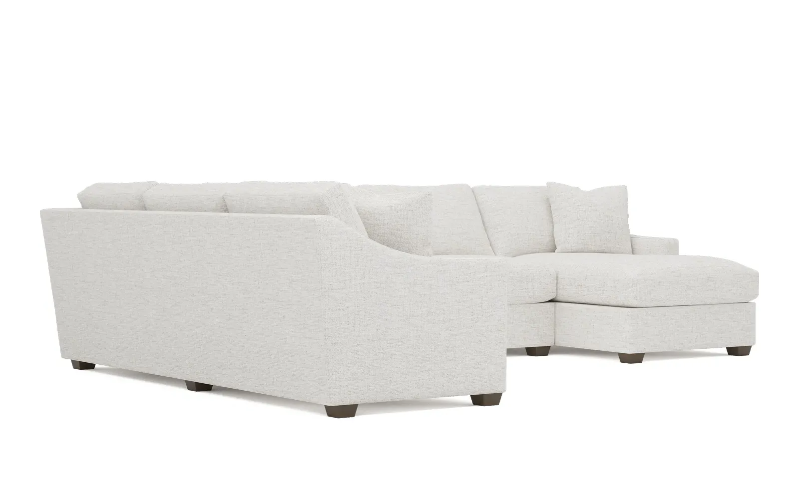 Avery U-Shaped Sectional Sofa with Left Chaise - Heathered Ivory
