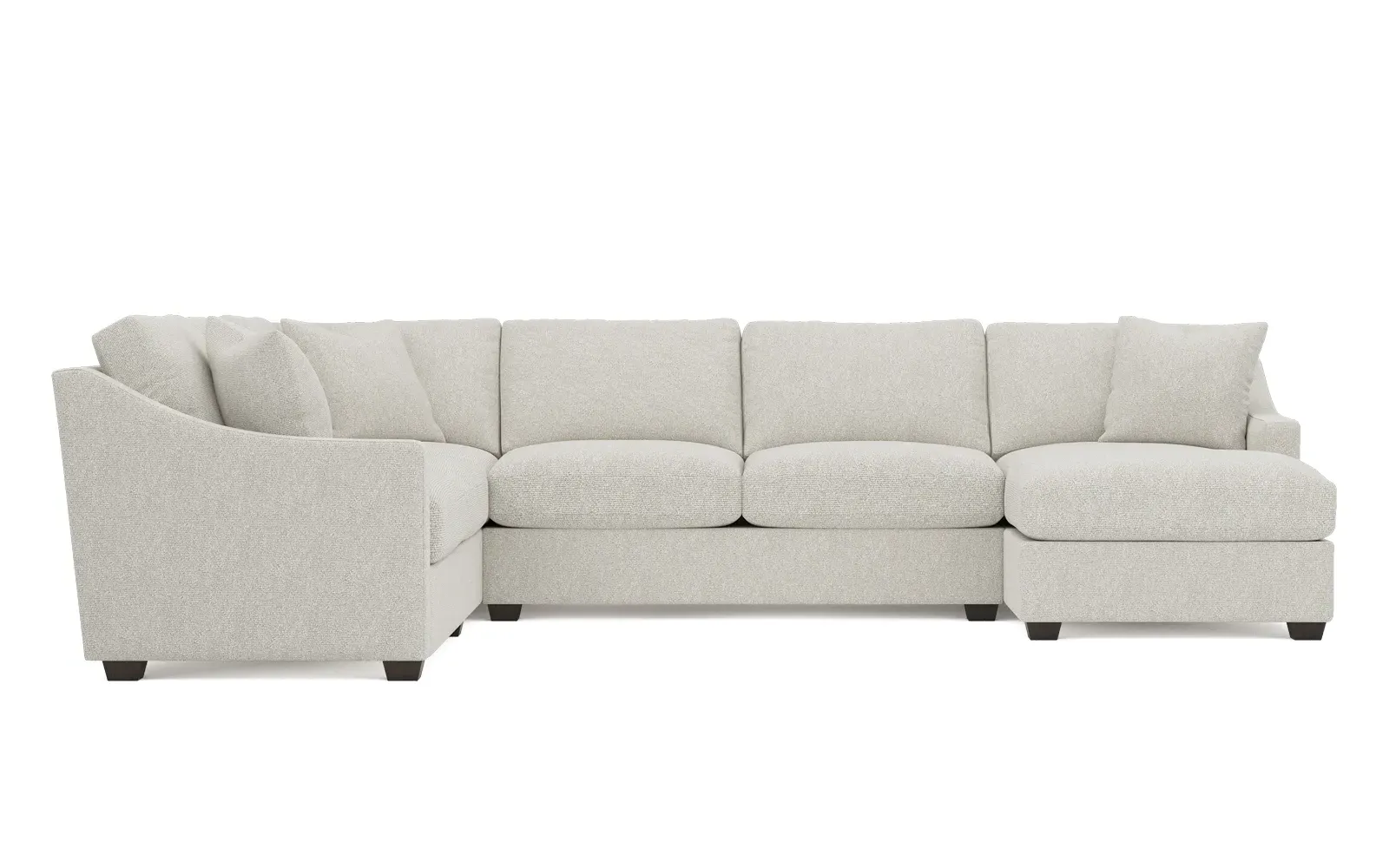 Avery U-Shaped Sectional Sofa with Left Chaise - Porcelain