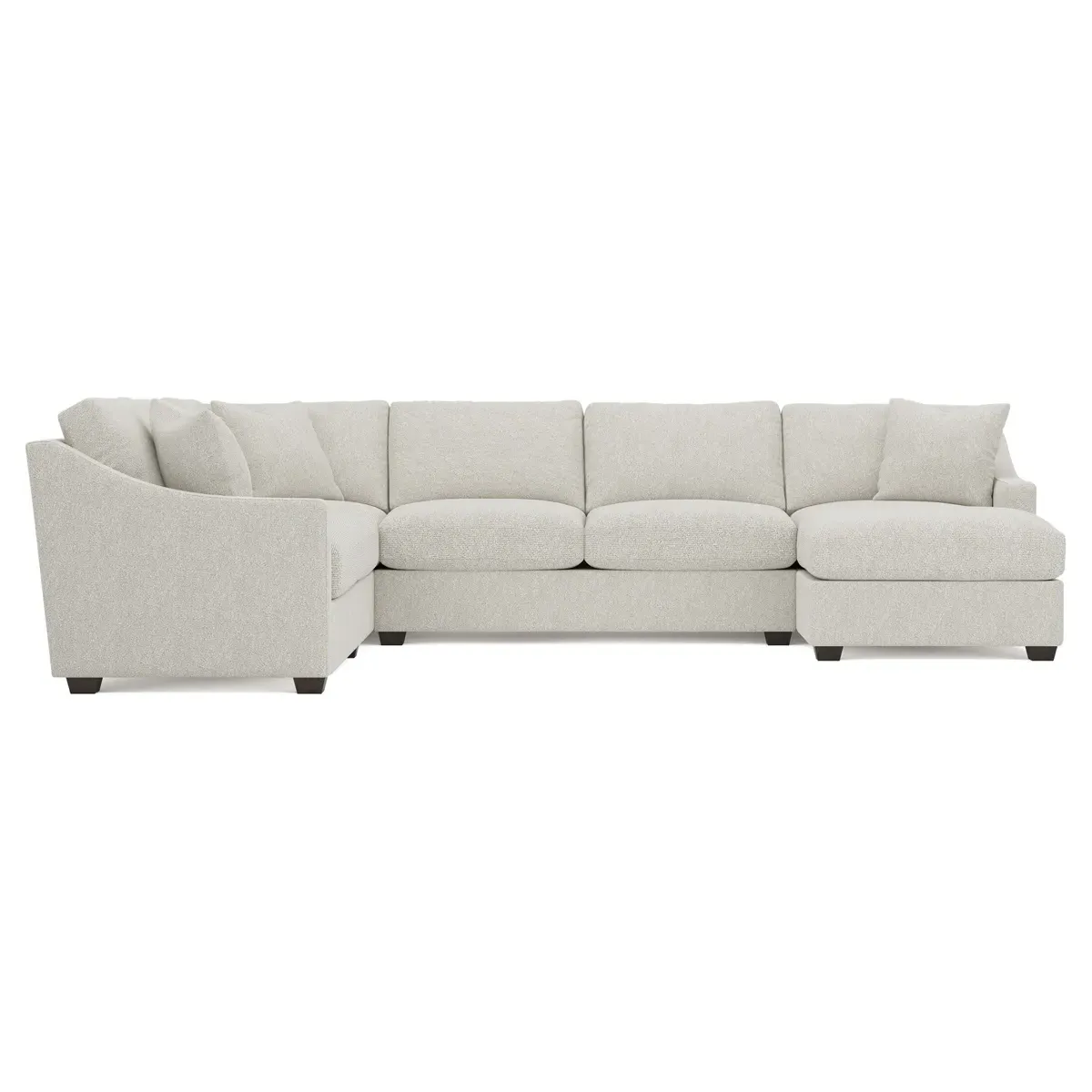 Avery U-Shaped Sectional Sofa with Left Chaise - Porcelain