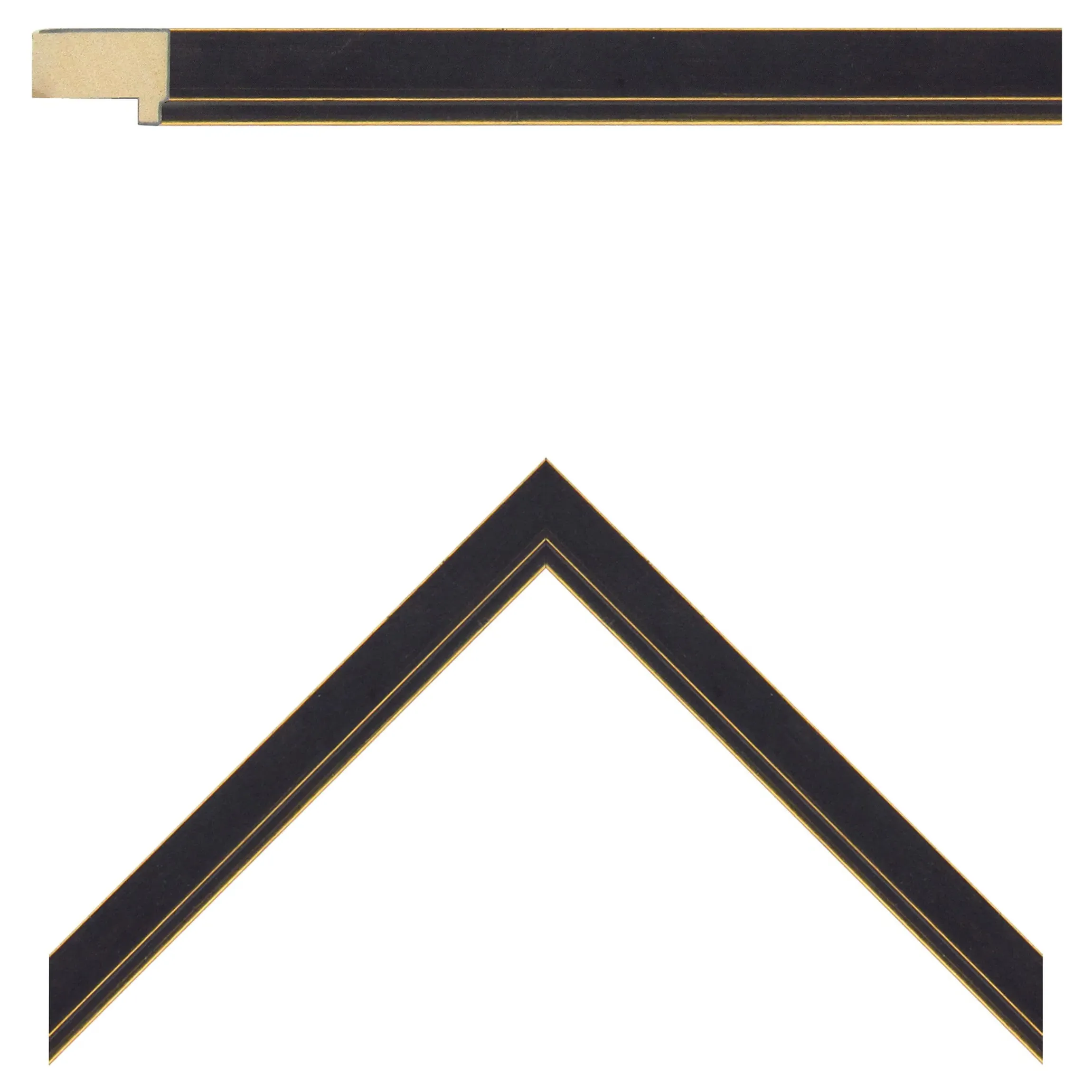 Avina Calla Lily Framed Illustration - Green, Wood