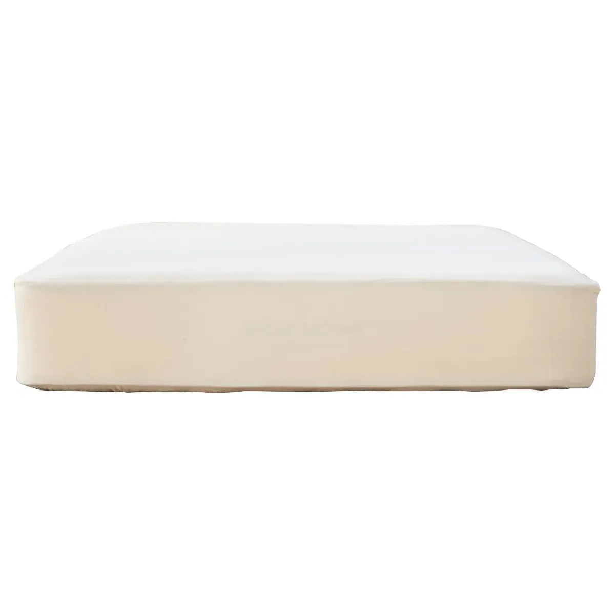 Avocado Cream Cal King Mattress Protector - Ivory, Organic Cotton