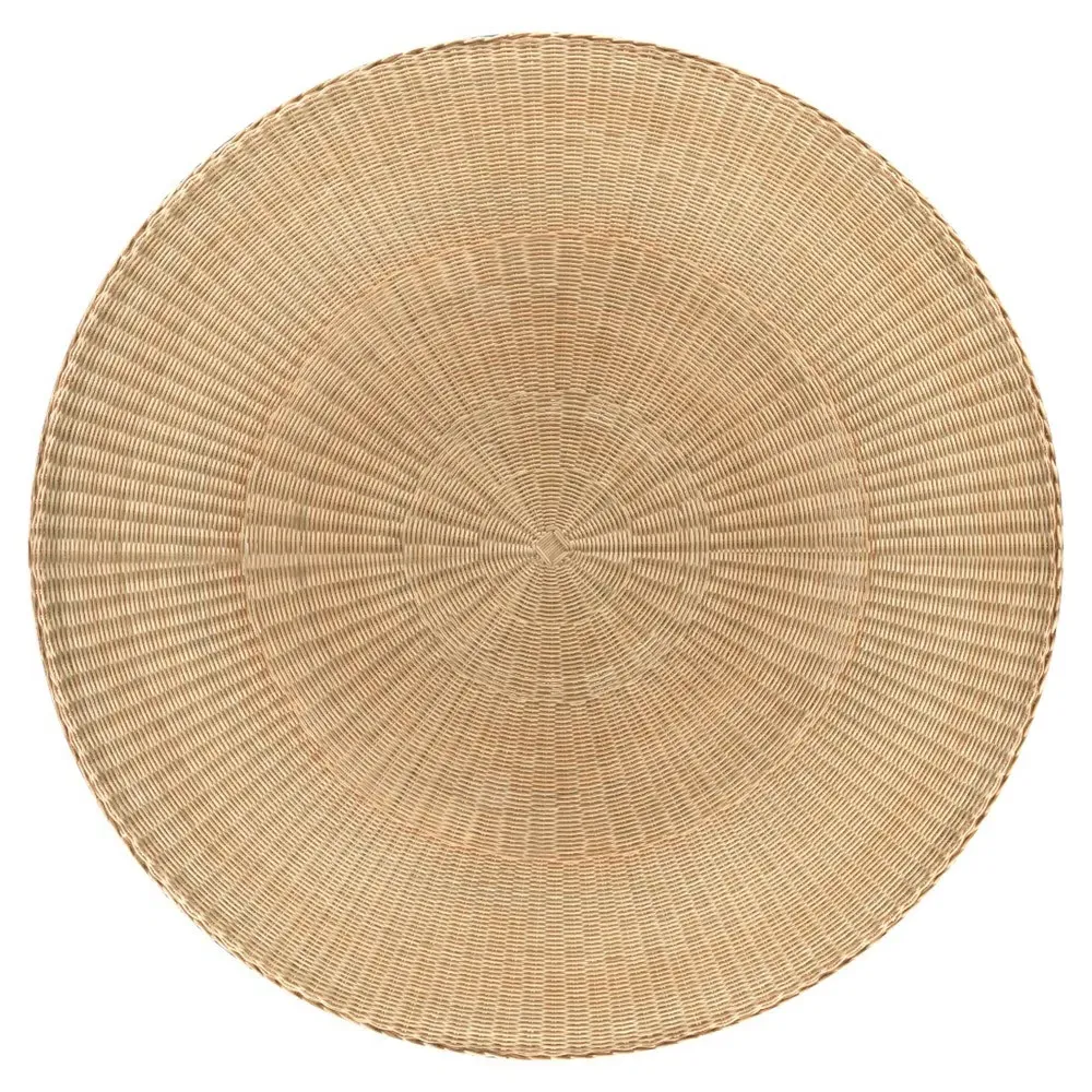 Ayana Round Dining Table - Brown, Rattan
