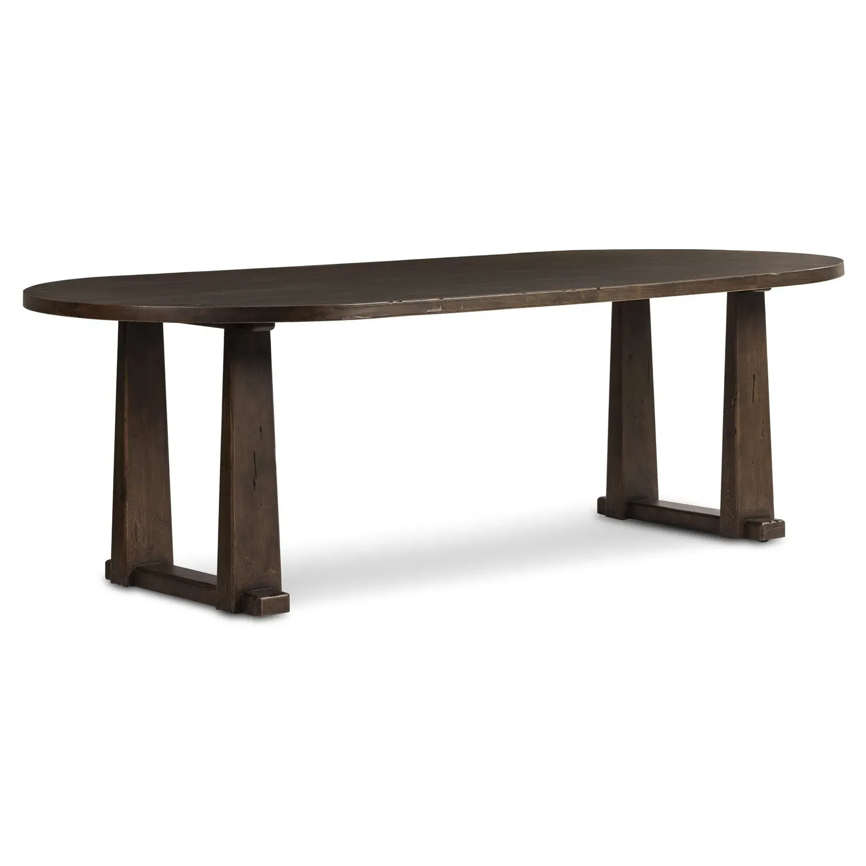 Ayla Oval Dining Table - Aged Pine