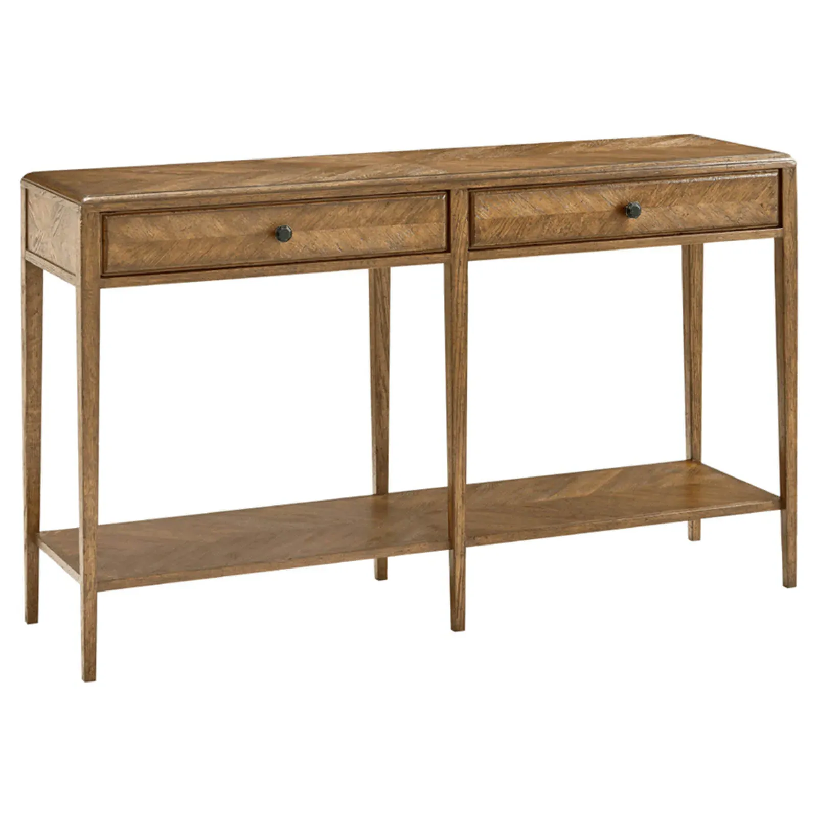 Ayra 2 Drawer Console Table - Dawn, Oak