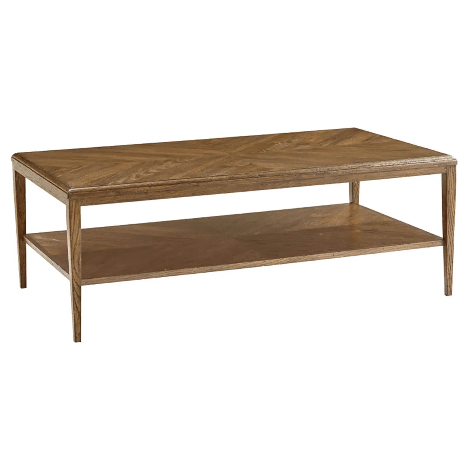 Ayra 2 Tier Rectangular Coffee Table - Dawn, Oak image