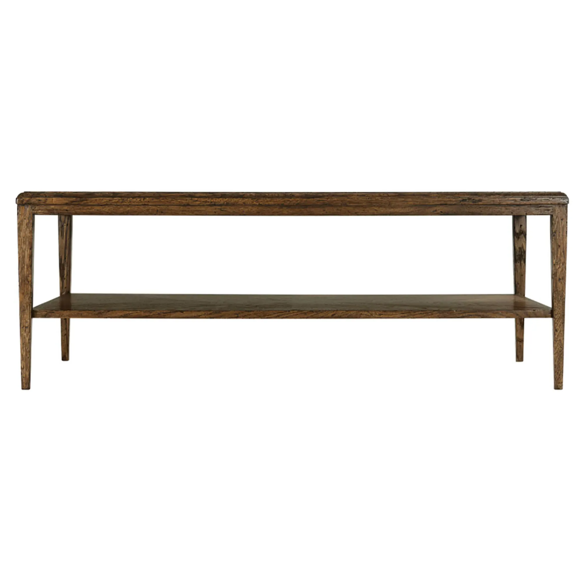 Ayra 2 Tier Rectangular Coffee Table - Dusk, Oak