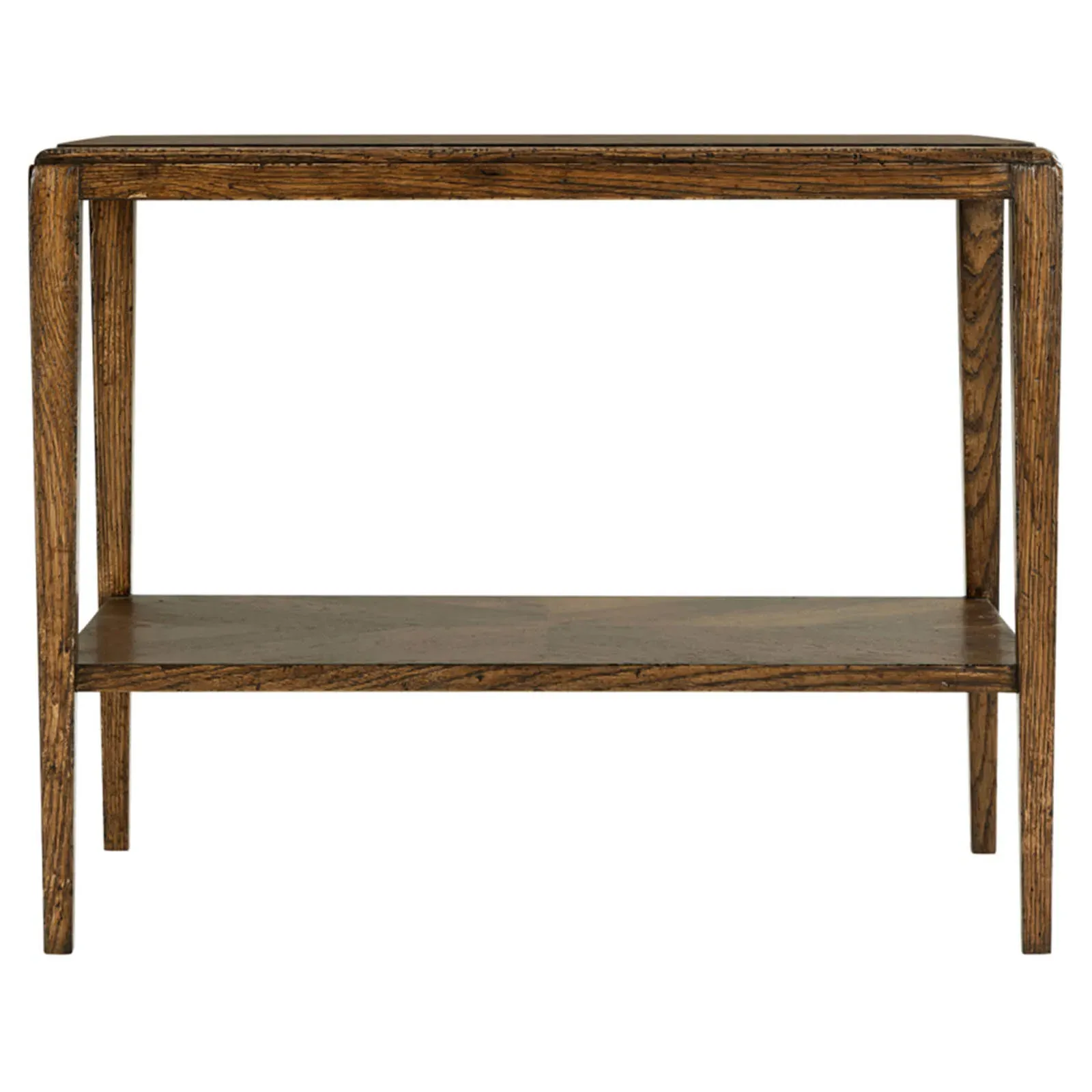 Ayra 2 Tier Rectangular Side Table - Dusk, Oak