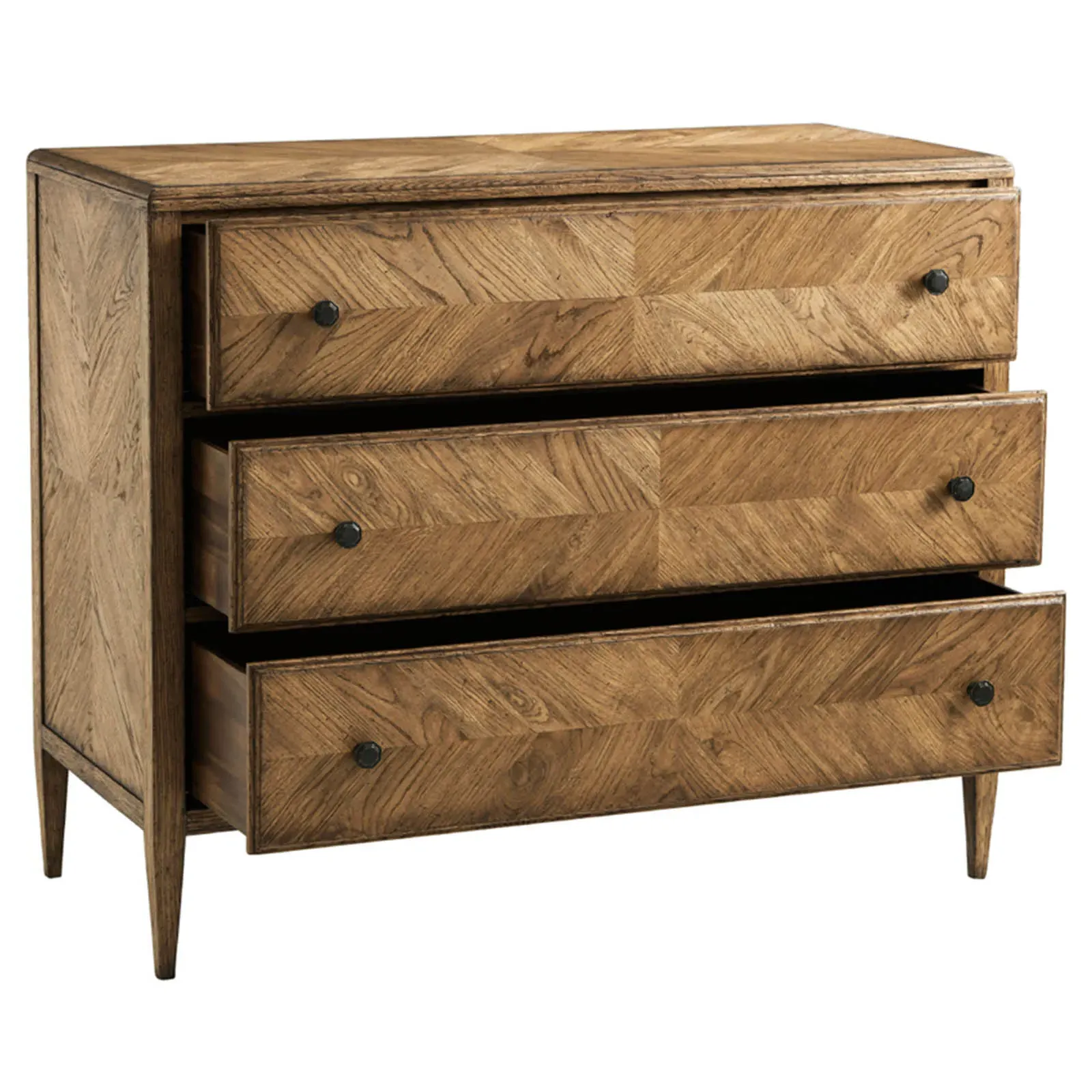 Ayra 3 Drawer Bachelor Chest - Dawn, Oak Wood