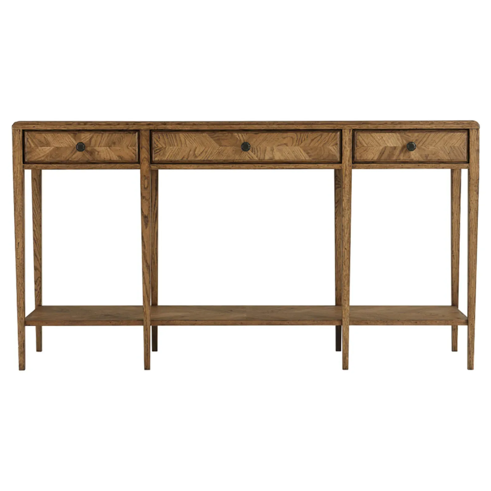 Ayra 3 Drawer Console Table - Dawn, Oak