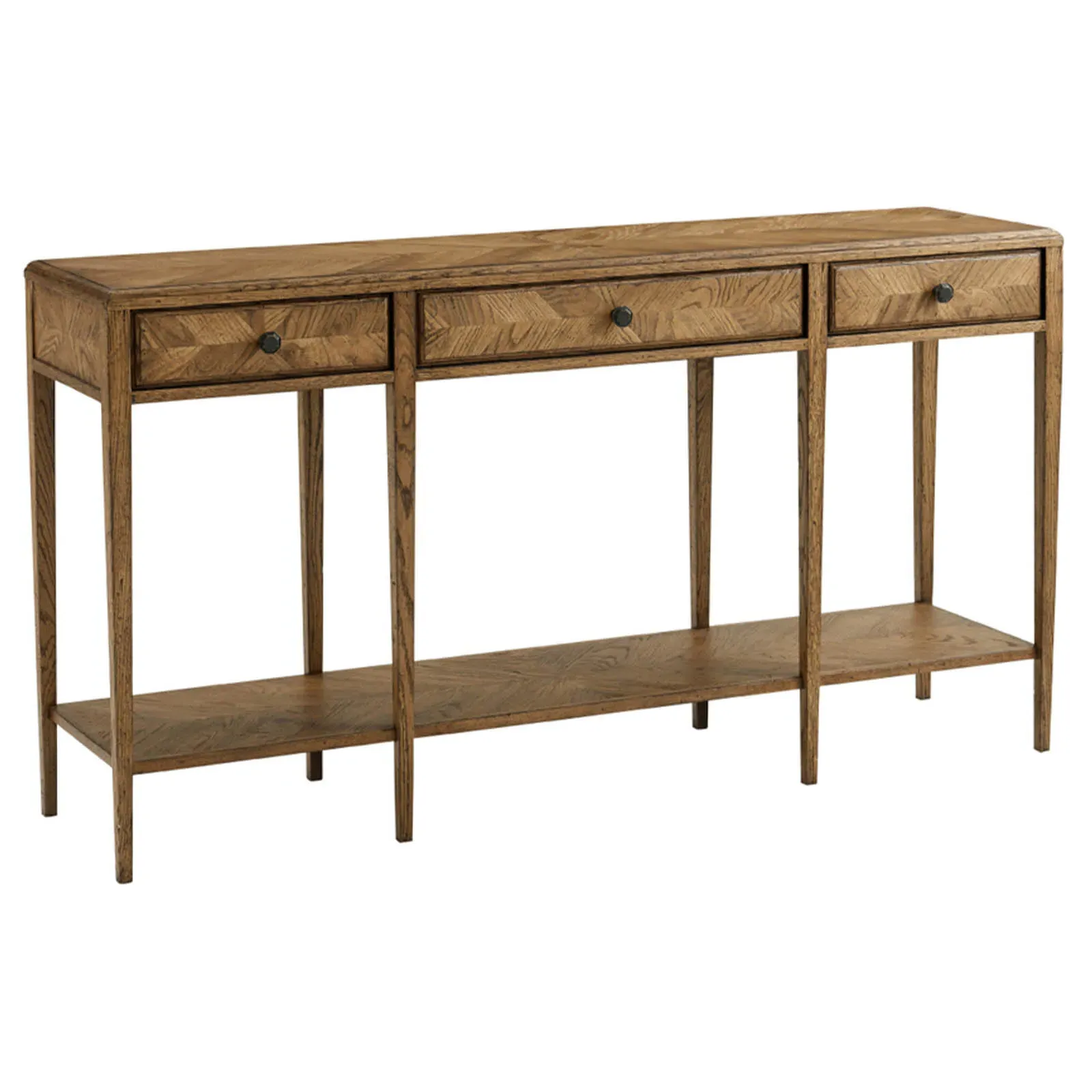 Ayra 3 Drawer Console Table - Dawn, Oak