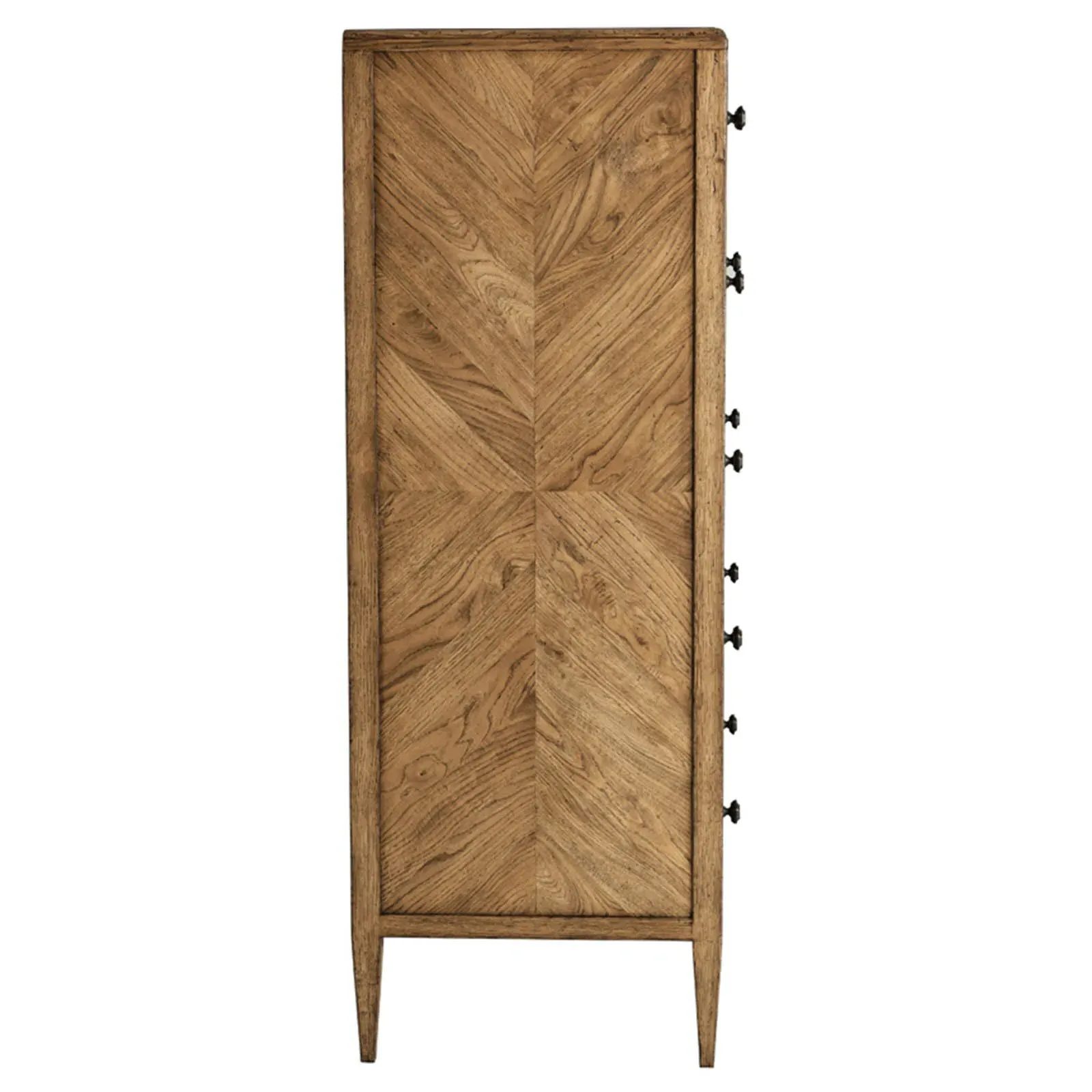 Ayra 5 Drawer Tall Chest - Dawn, Oak