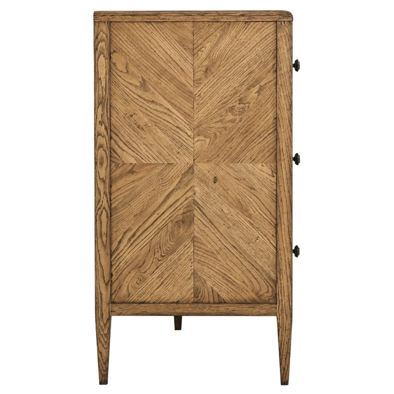 Ayra 6 Drawer Double Dresser - Dawn, Oak Wood