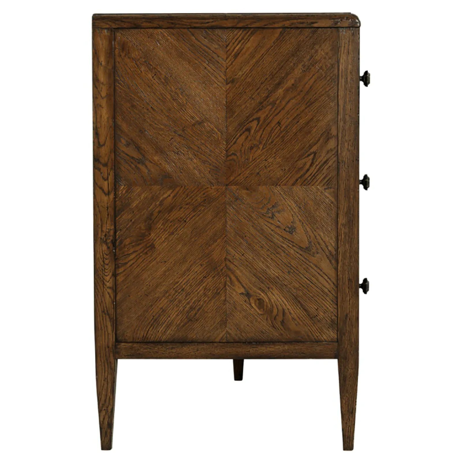 Ayra 6 Drawer Long Double Dresser - Dusk, Oak