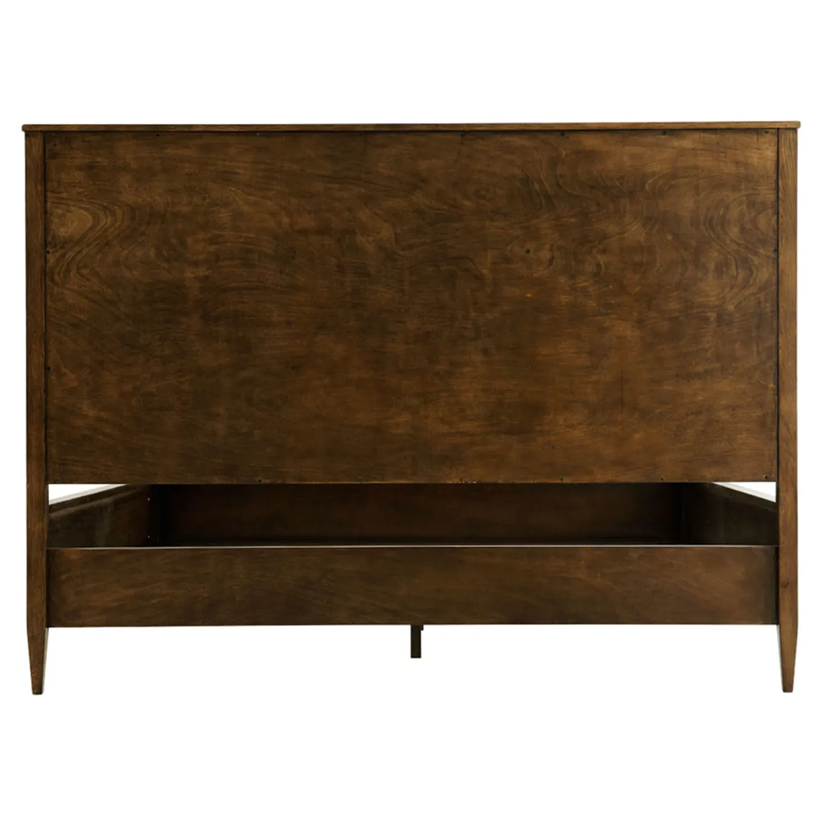 Ayra King Herringbone Bed - Dusk, Oak