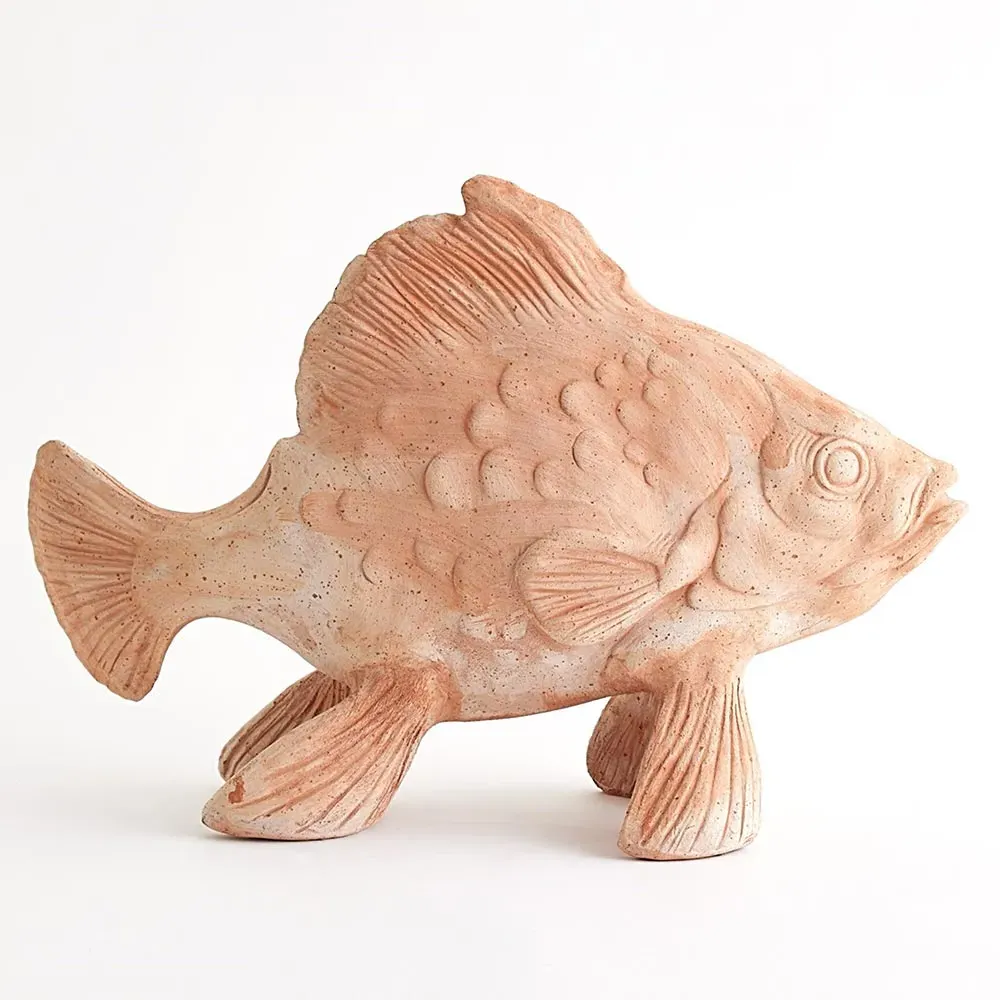 Ayra Terracotta Sculpture - Orange