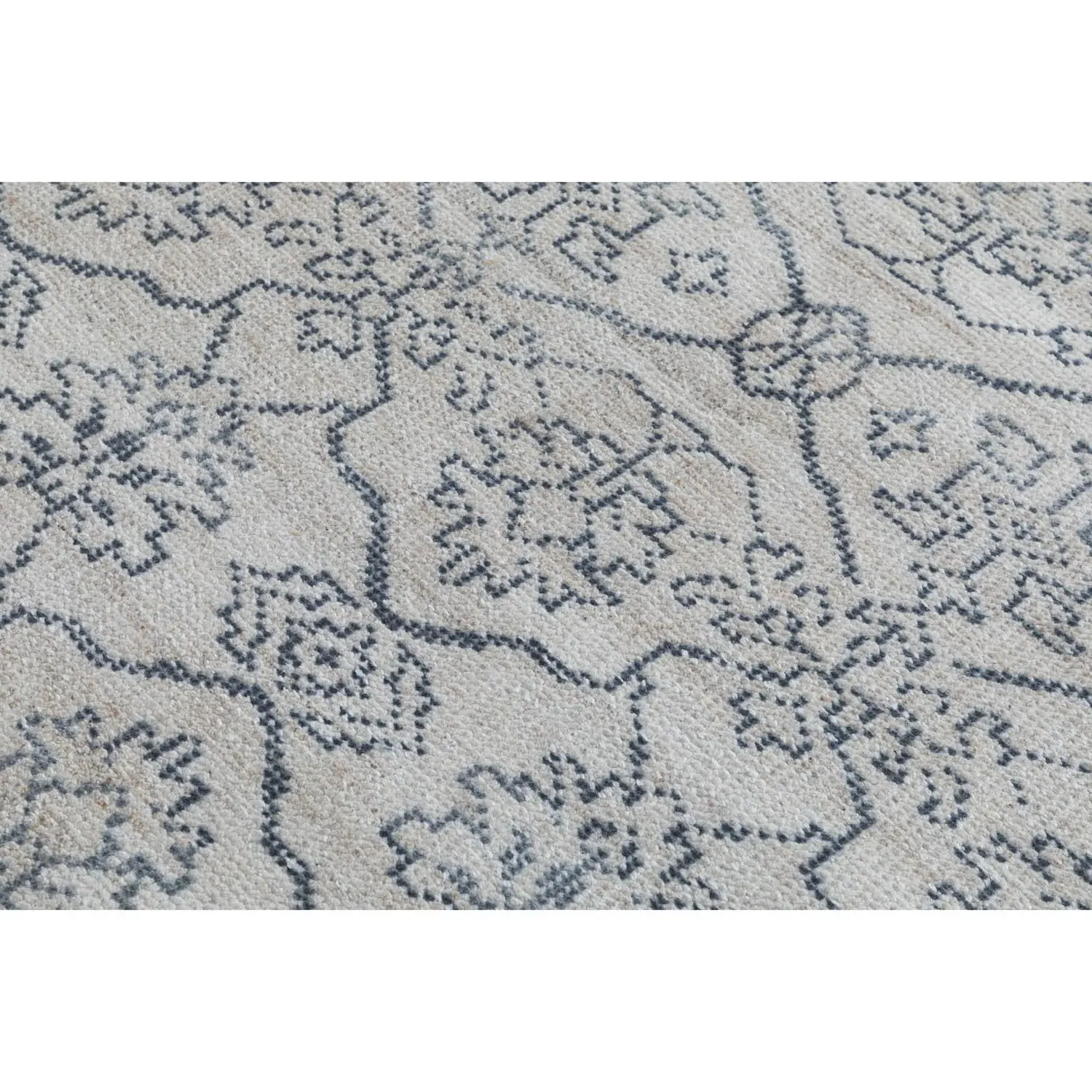 Azalea Oushak Hand Knotted Rug - Blue, PET