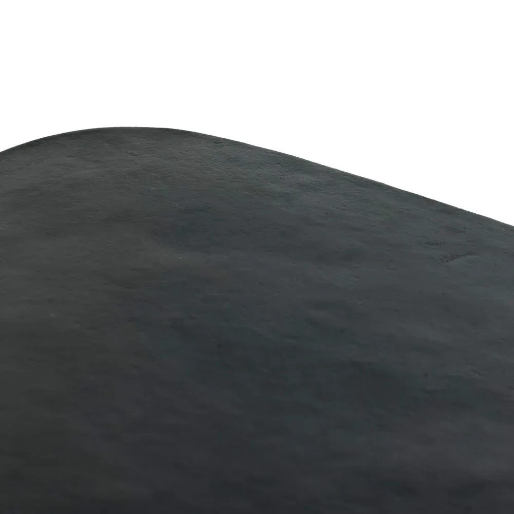 Bailey Square Block Outdoor Coffee Table Small - Aged Grey, Aluminum