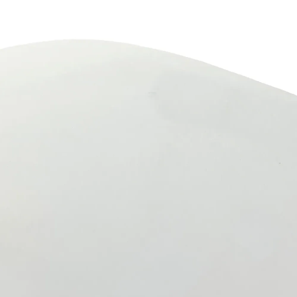 Bailey Square Block Outdoor Coffee Table - White, Aluminum