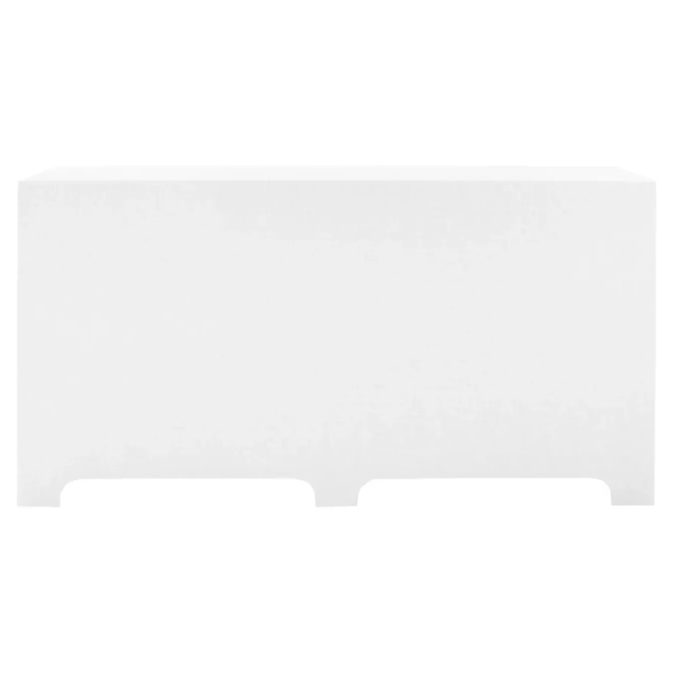 Bardot 9-Drawer Dresser - White, Grasscloth