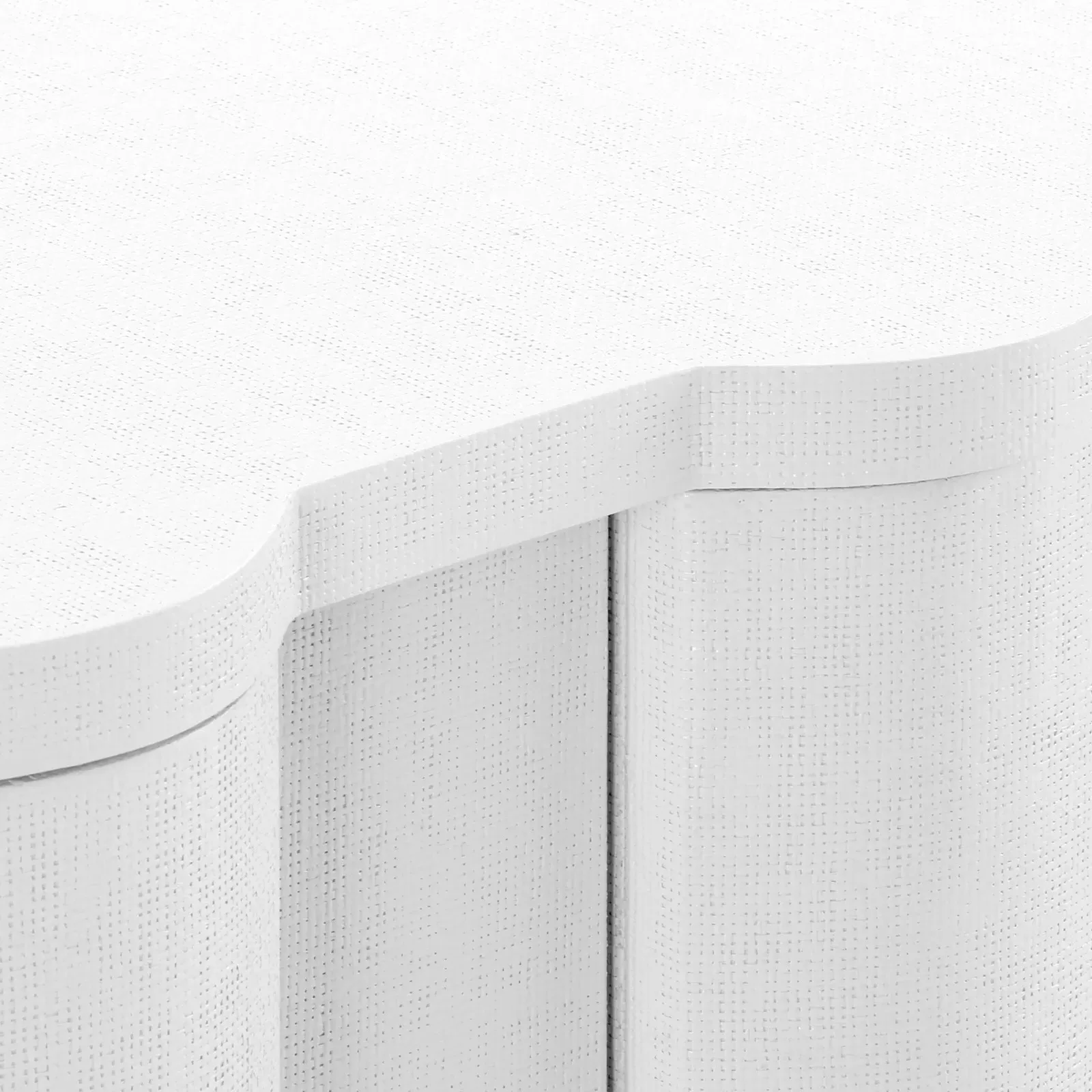 Bardot 9-Drawer Dresser - White, Grasscloth