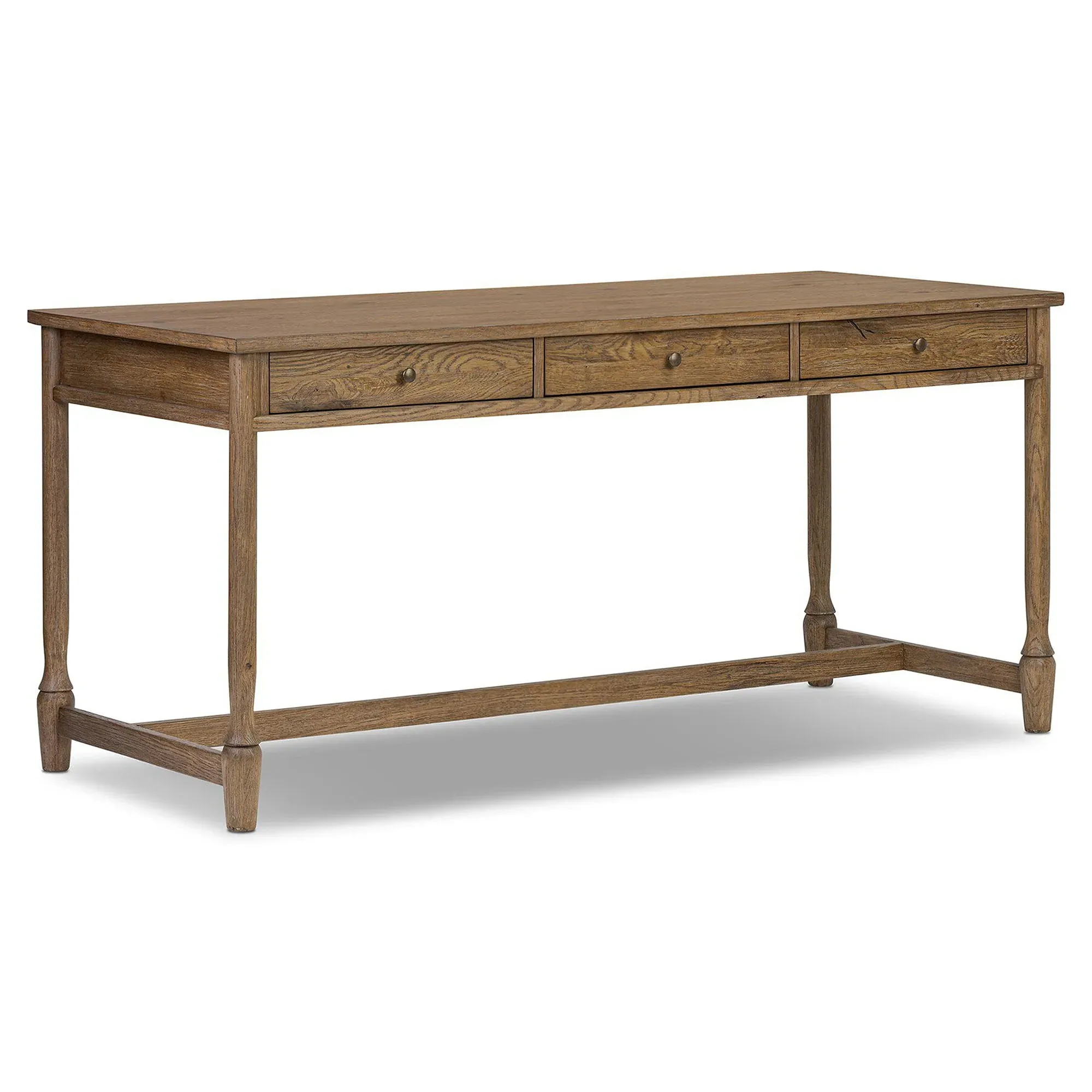 Bari Desk - Weathered Oak