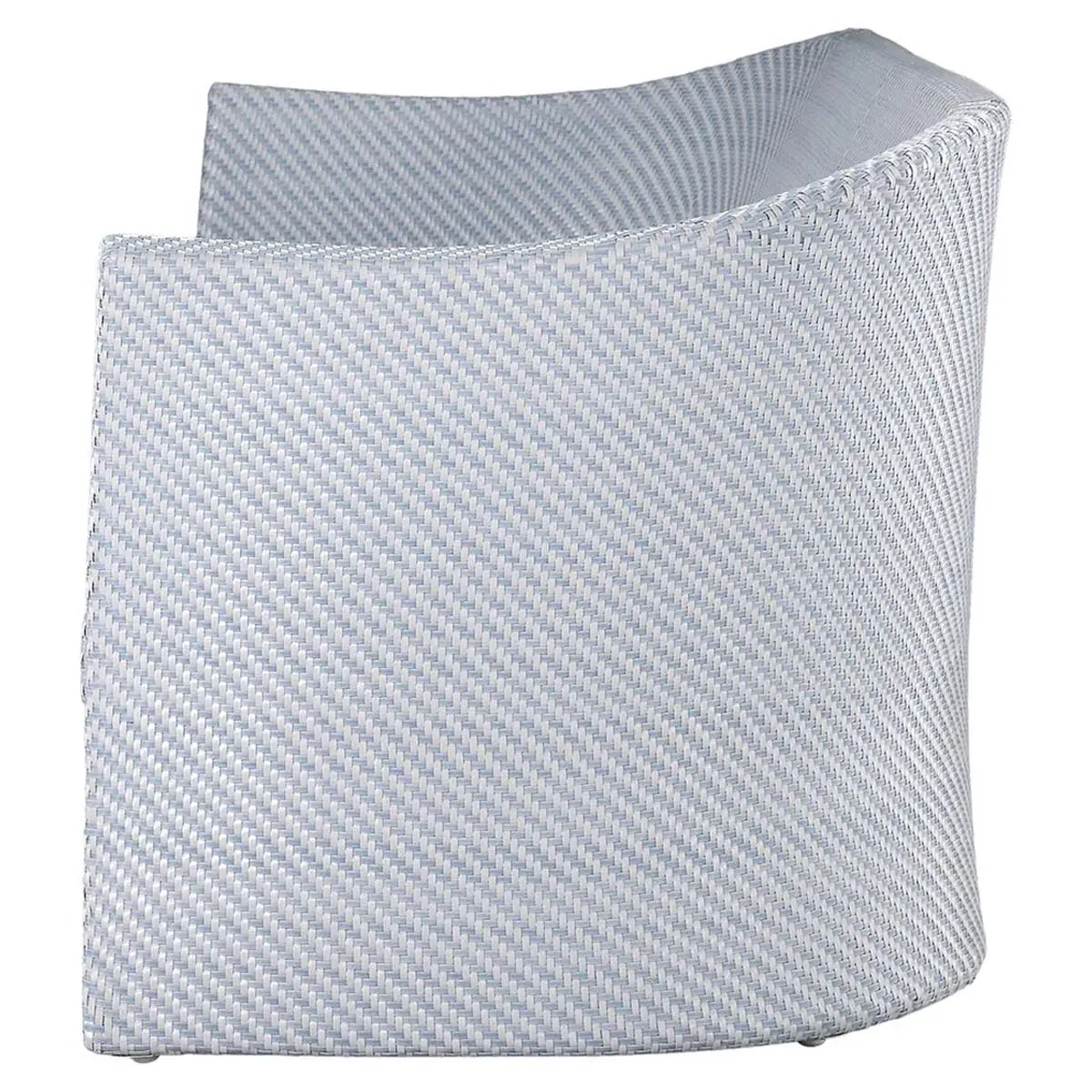 Bari Outdoor Sofa - Blue, Wicker