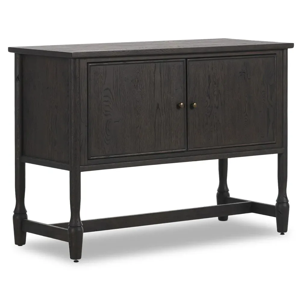 Bari Sideboard - Cracked Smoke Black, Oak