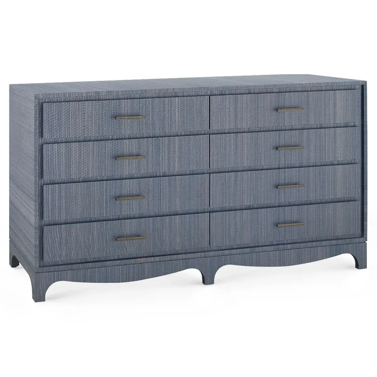 Barrett Double Dresser - Denim Mist, Wood