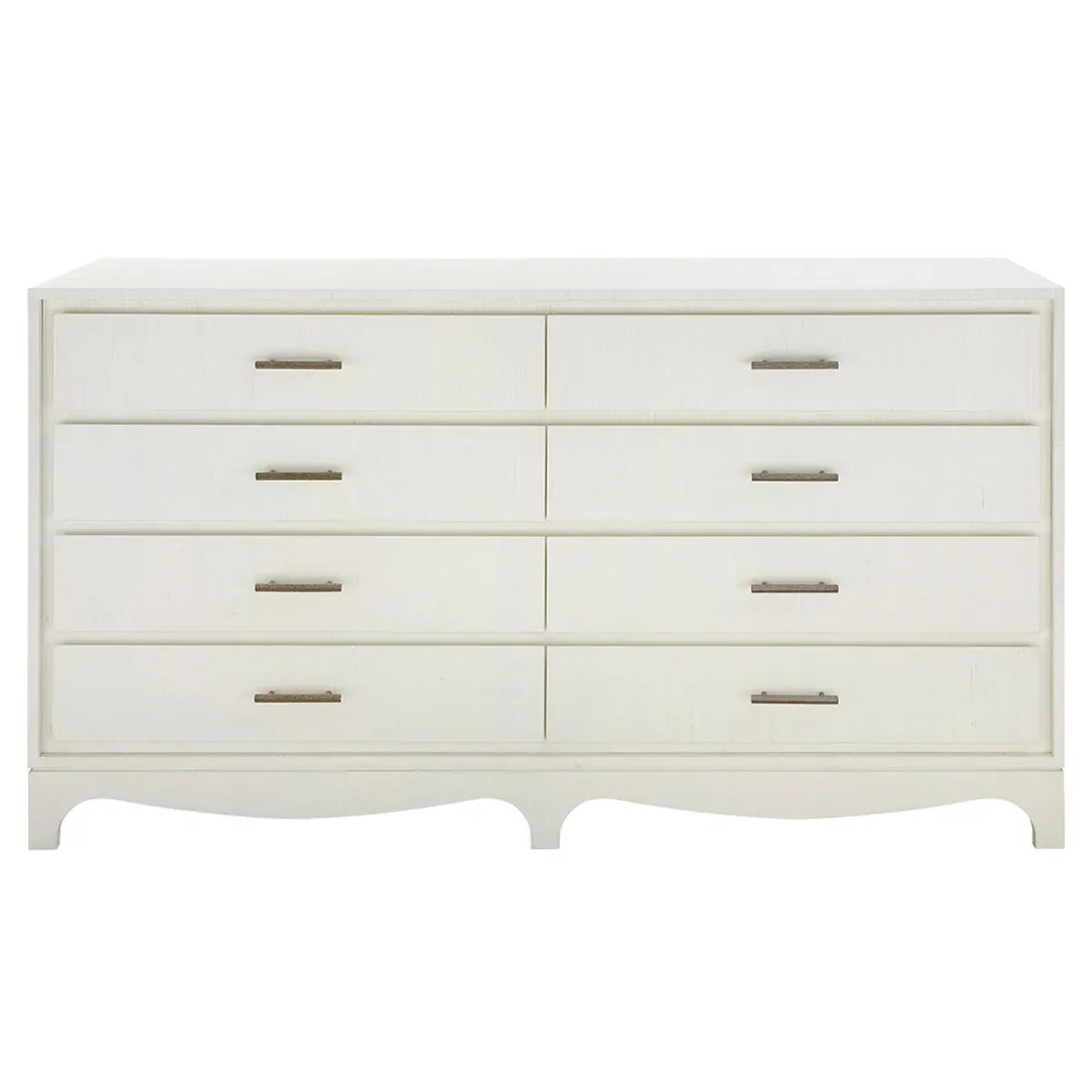 Barrett Double Dresser - Sand White, Wood