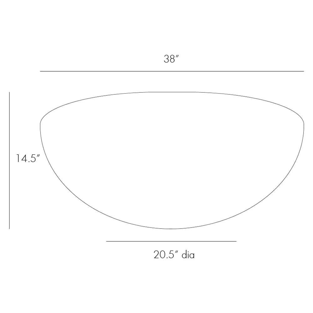 Bates Round Coffee Table - Burnt Brass, Iron