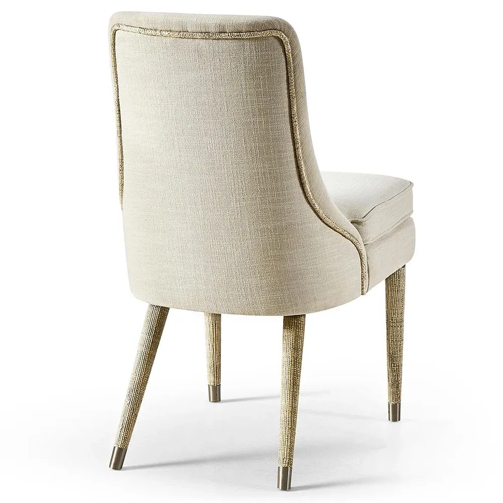 Baylie Dining Side Chair - Cream, Performance Linen