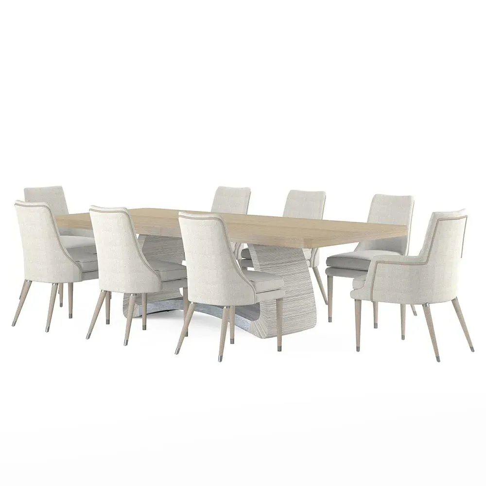 Baylie Dining Side Chair - Cream, Performance Linen