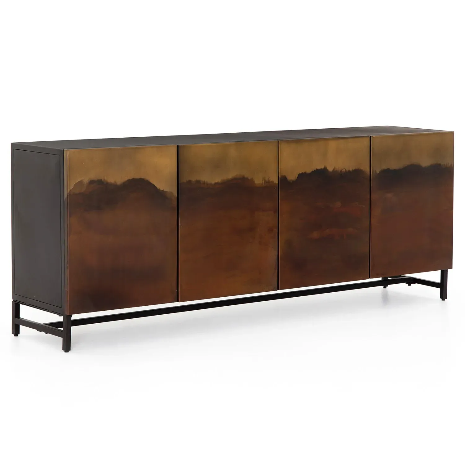 Baylor Industrial Sideboard - Brown, Iron