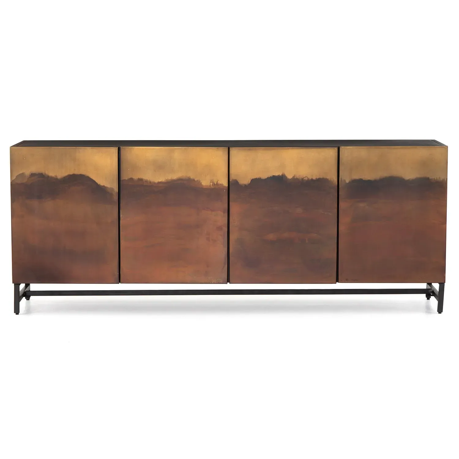 Baylor Industrial Sideboard - Brown, Iron
