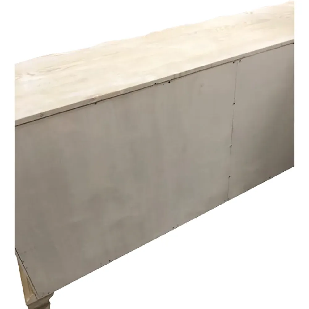 Beaufort Double Dresser - Grey Washed, Reclaimed Wood