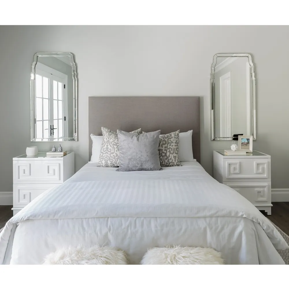 Beaune Arch Wall Mirror - Distressed Silver Leaf