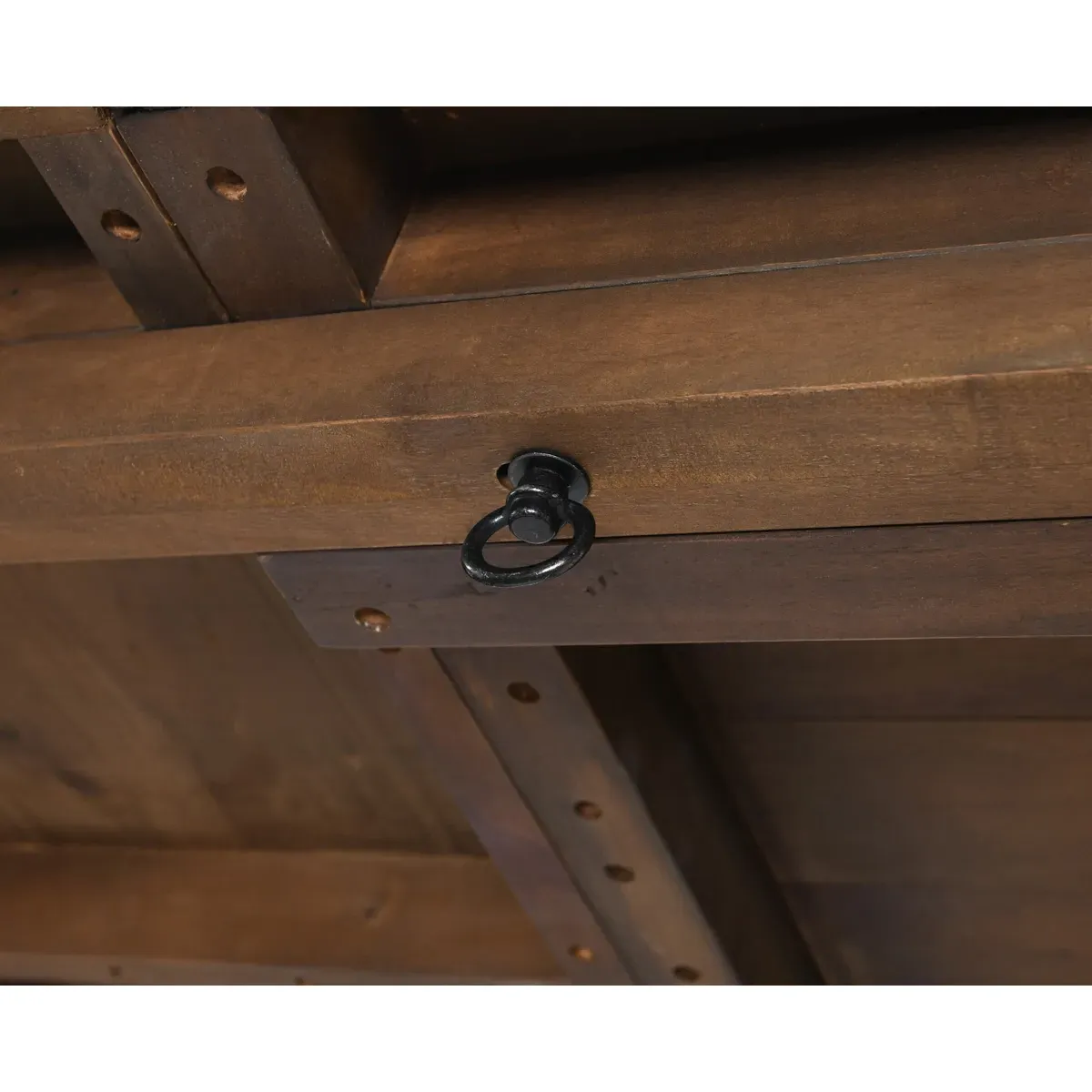 Becille Rectangular Extendable Dining Table - Brown, Pine Wood