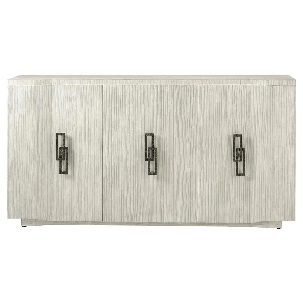 Beckett Credenza - White, Pine Wood