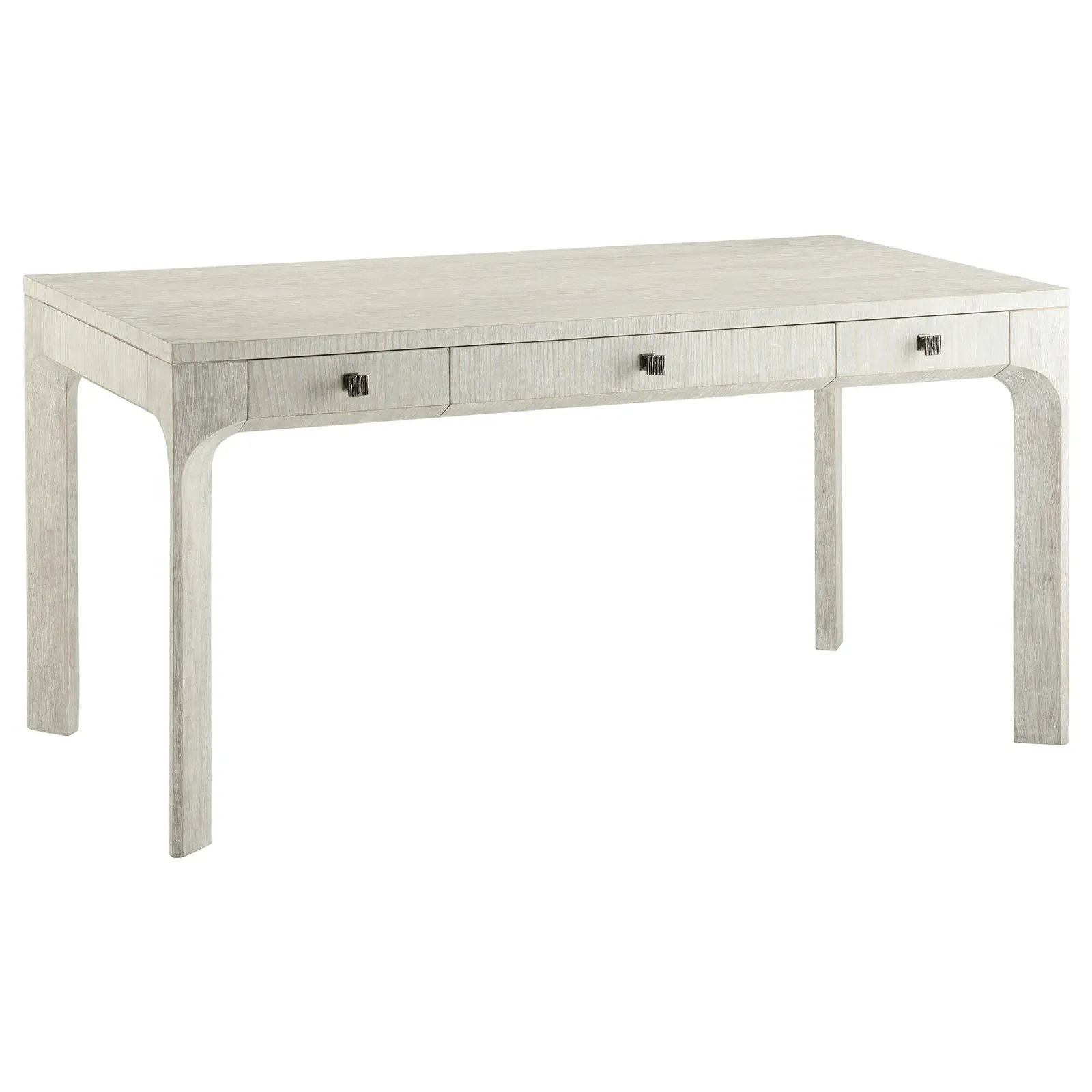 Beckett Desk with Storage - White, Pine Wood