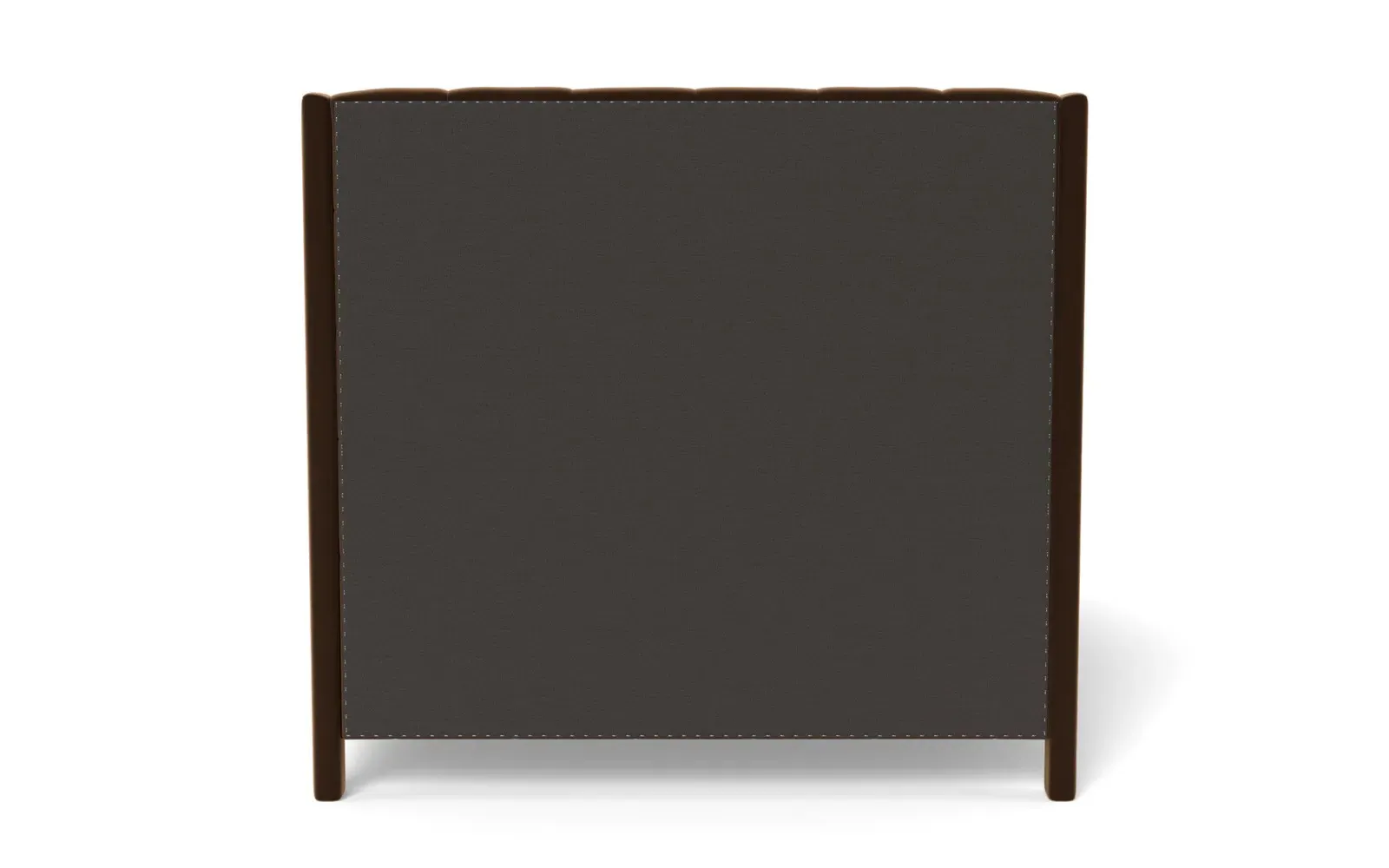 Beckett King Size Bed Frame - Molasses, Velvet