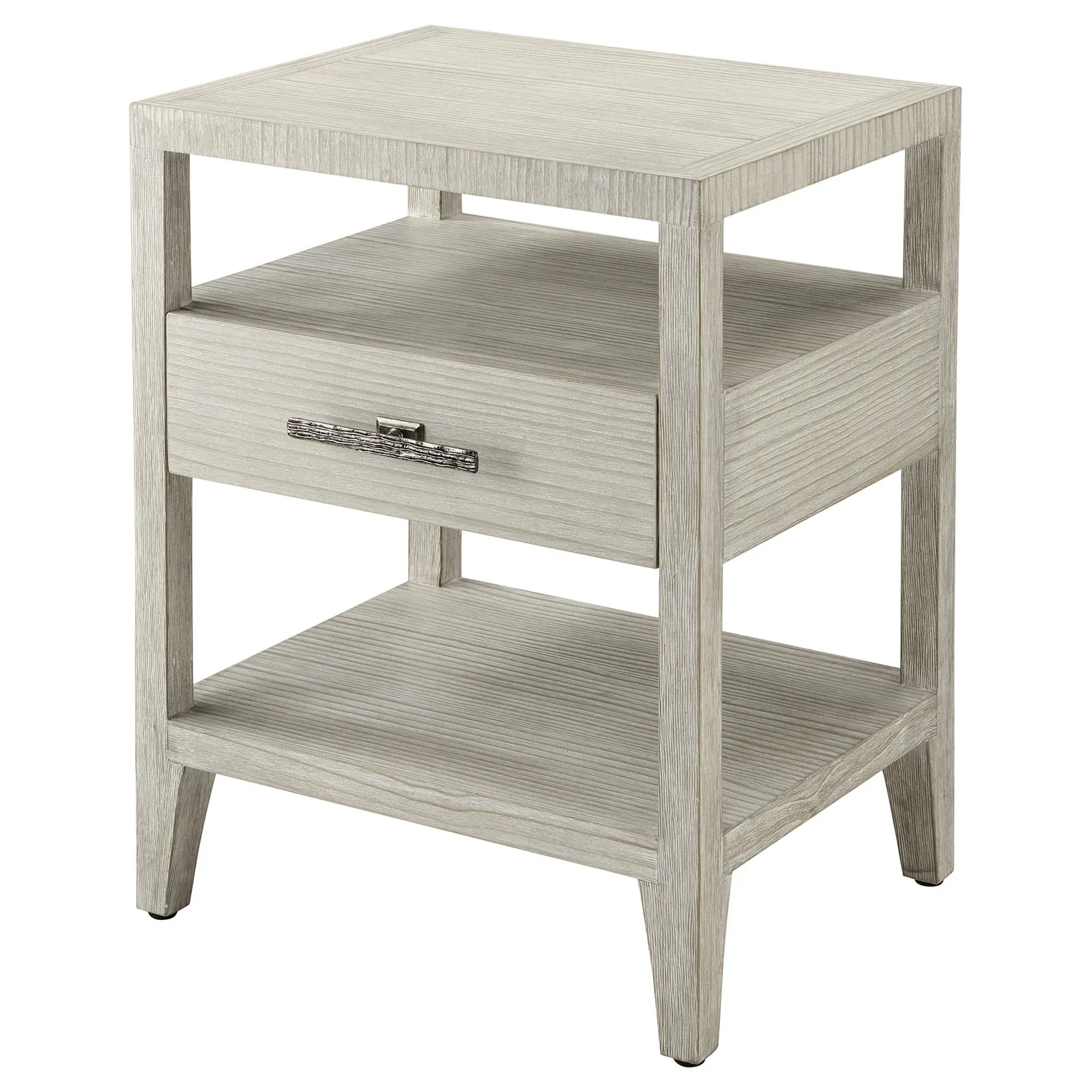 Beckett Nightstand - White, Pine Wood