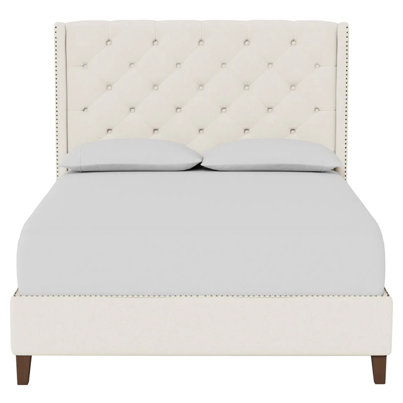 Beckett Queen Size Bed Frame - Mascarpone image