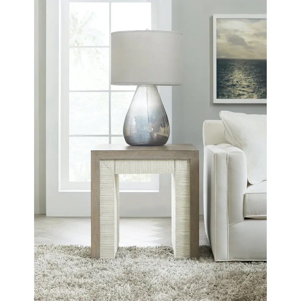 Beckett Rectangular Side Table - Grey, Oak