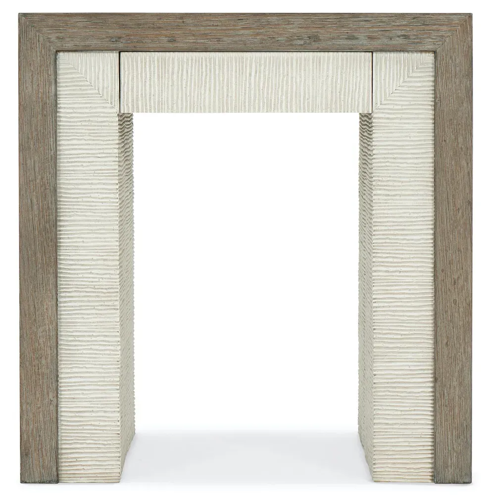 Beckett Rectangular Side Table - Grey, Oak image