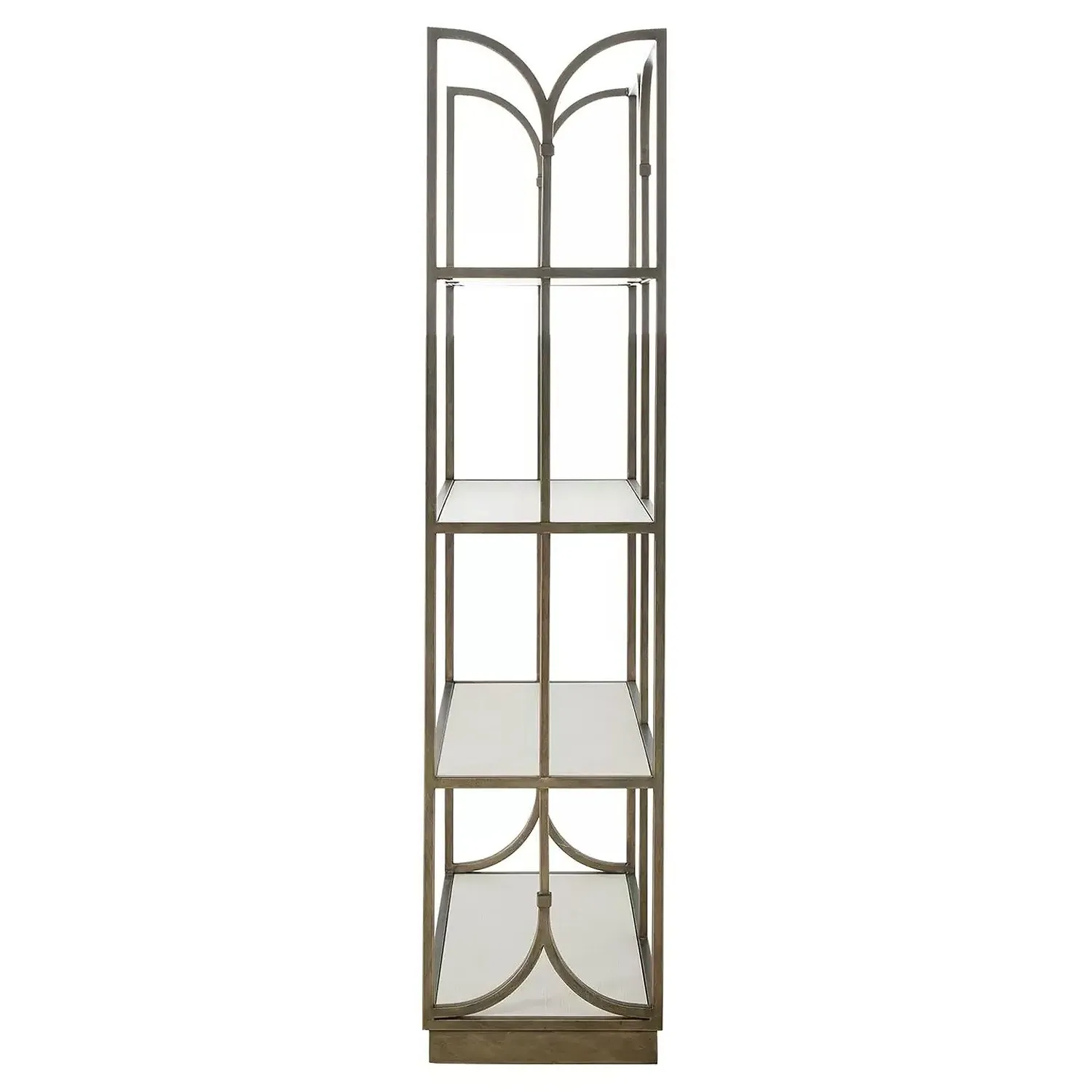 Belinda Bookcase - Brass